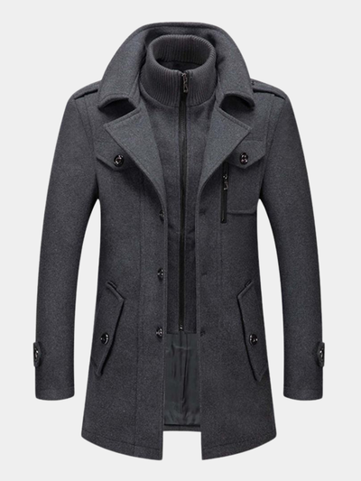 Renaud™ | Stylowy Płaszcz Męski z Charakterem