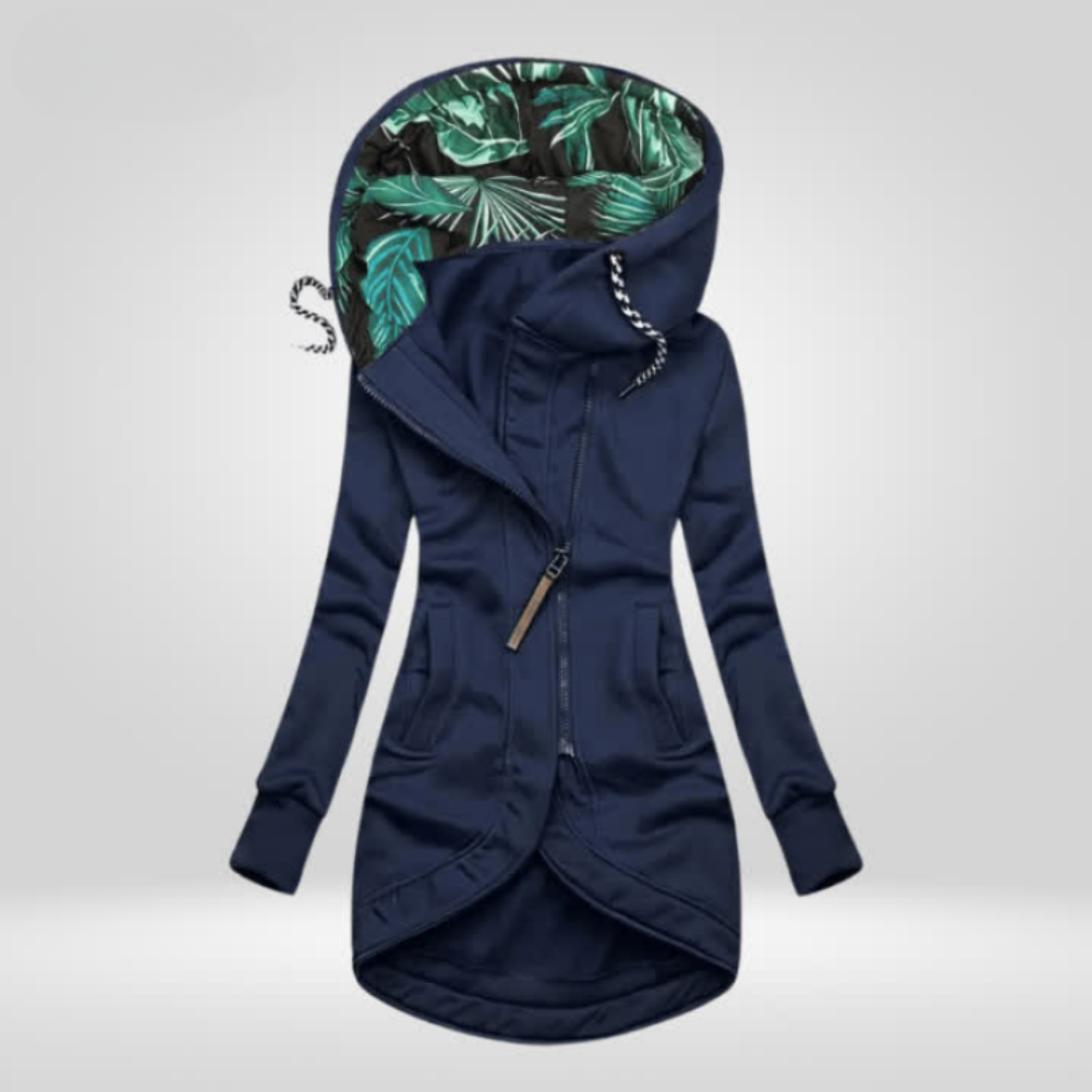 Lidia™ | Nierówna Bluza z Kapturem