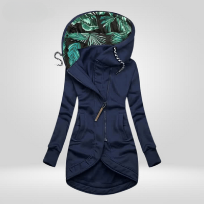 Lidia™ | Nierówna Bluza z Kapturem