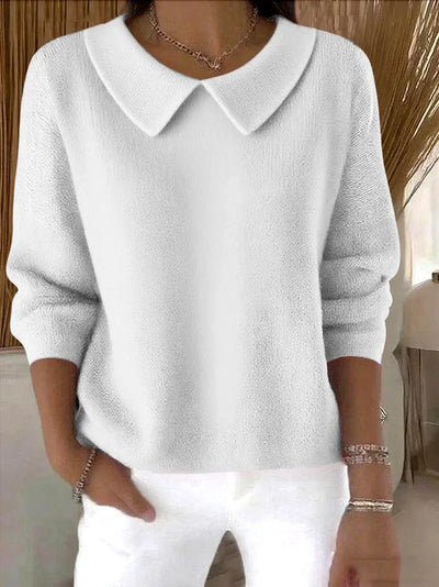 Clarisse™ | Stylowy Sweter z Kołnierzykiem