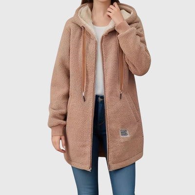 Vionessa™ | Długa Bluza z Kapturem w Stylu Casual