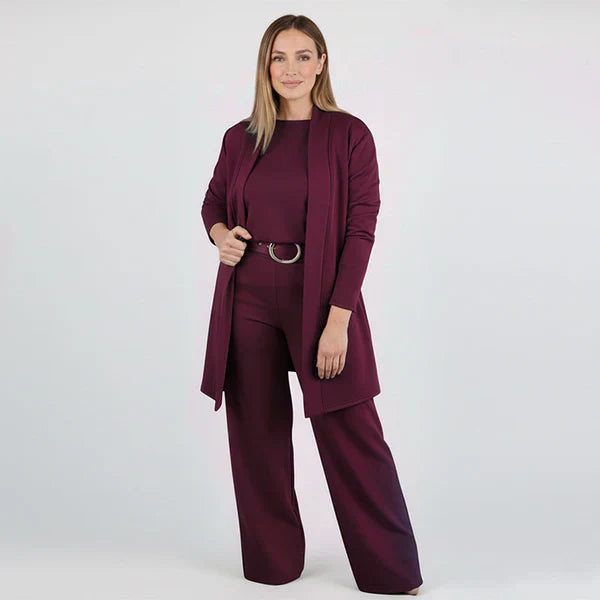 Valerise™ | Elegancki Kardigan o Prostej Linii
