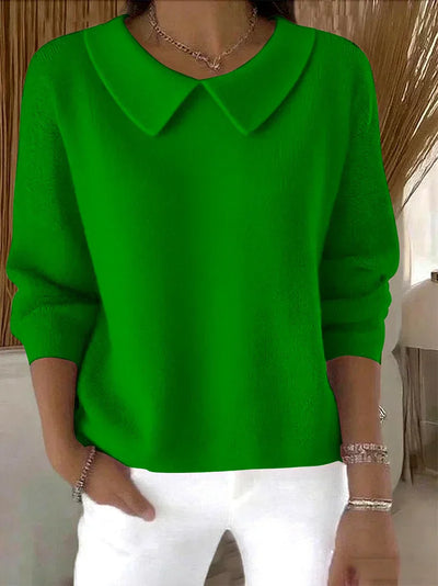 Clarisse™ | Stylowy Sweter z Kołnierzykiem