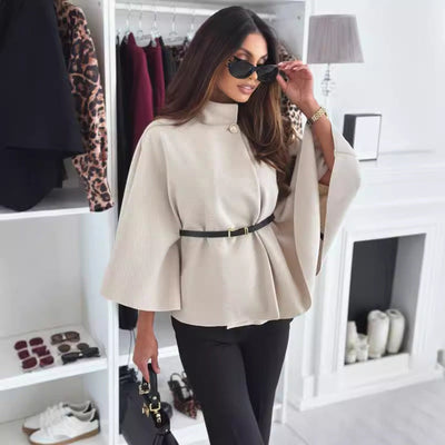 Brynela™ | Stylowa Peleryna z Paskiem w Talii