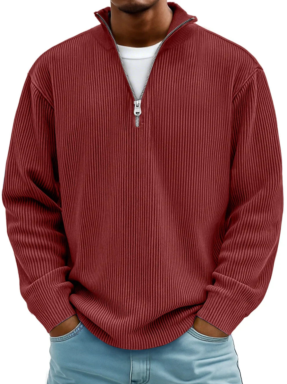 Ravonar™ | Sweter z Pół-Zamkiem
