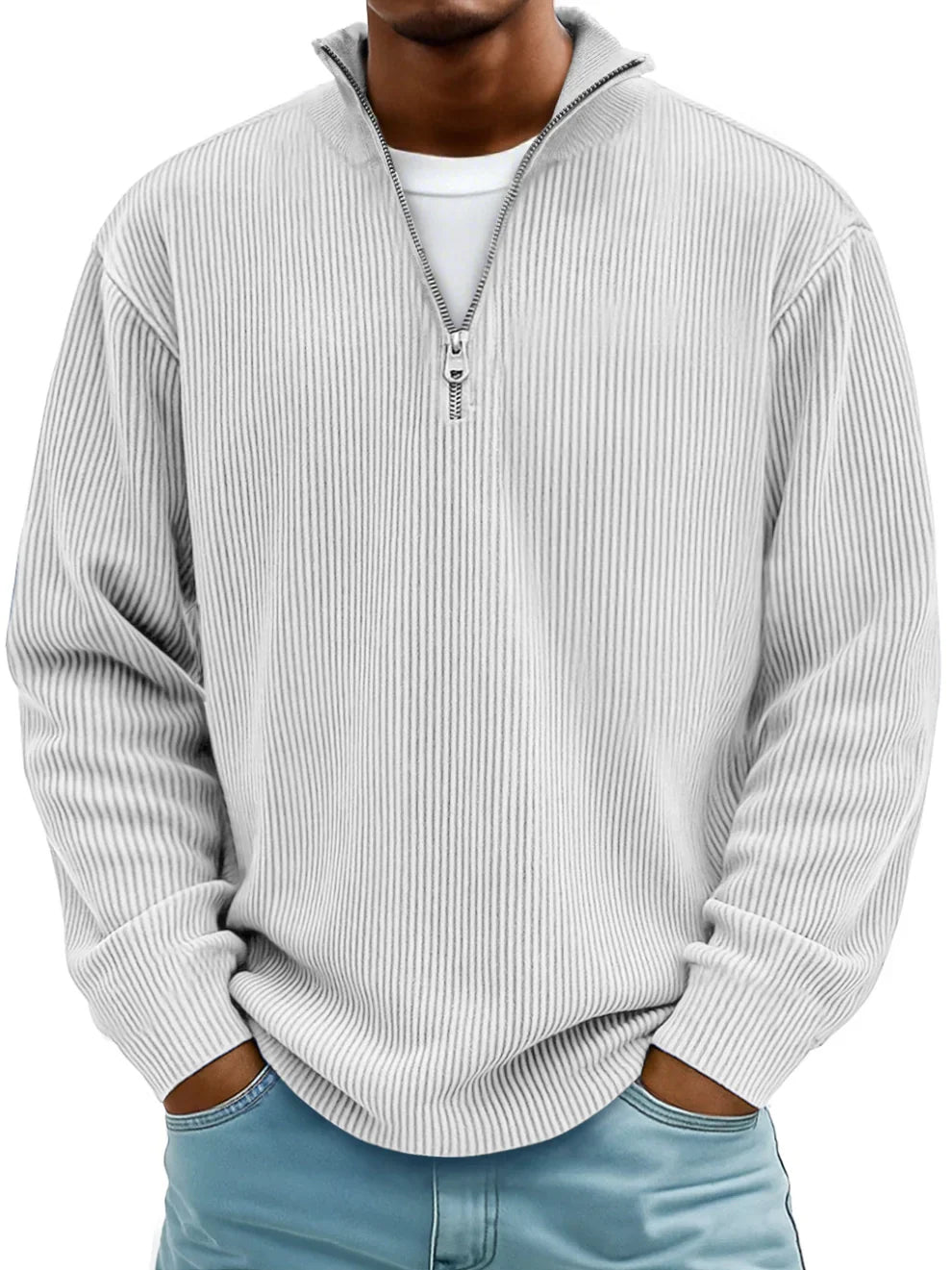 Ravonar™ | Sweter z Pół-Zamkiem