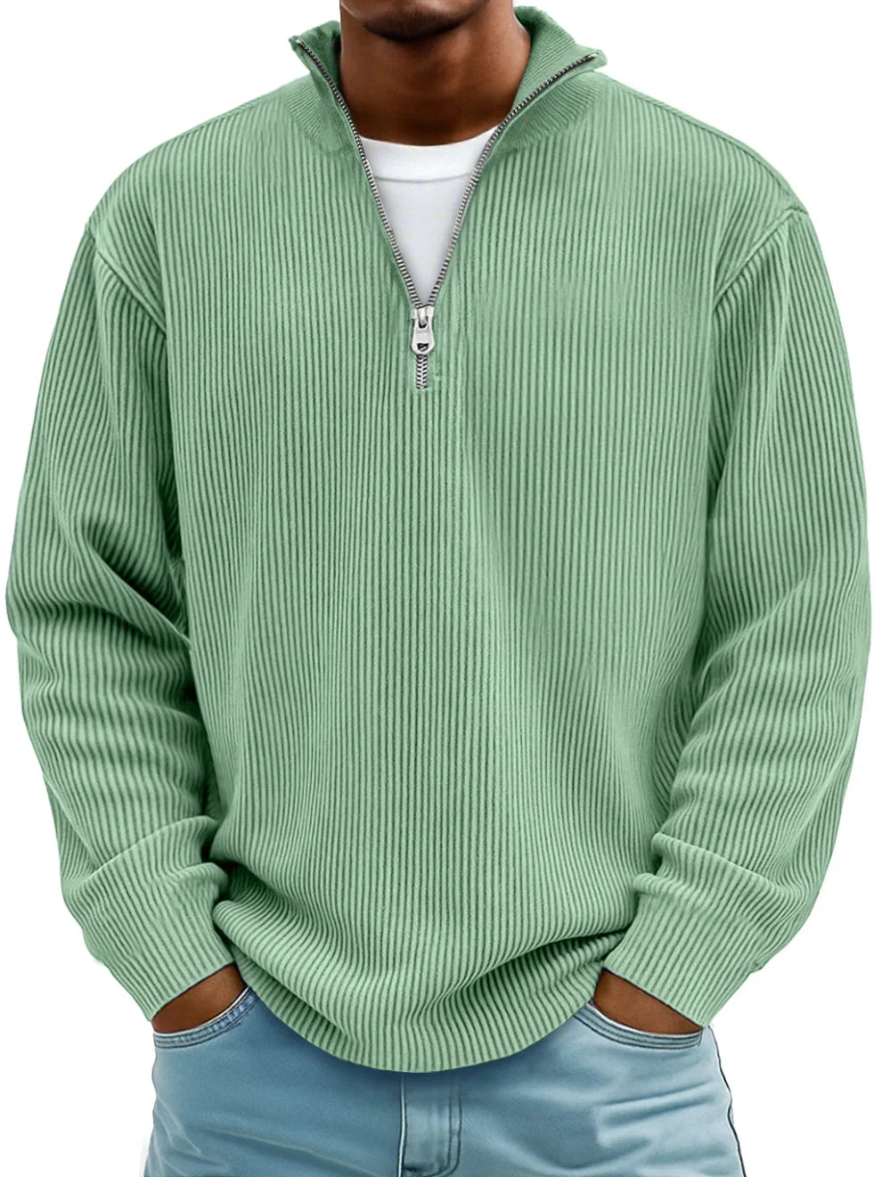 Ravonar™ | Sweter z Pół-Zamkiem