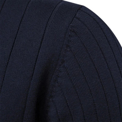 Henrik™ | Sweter z Półgolfem i Zamkiem