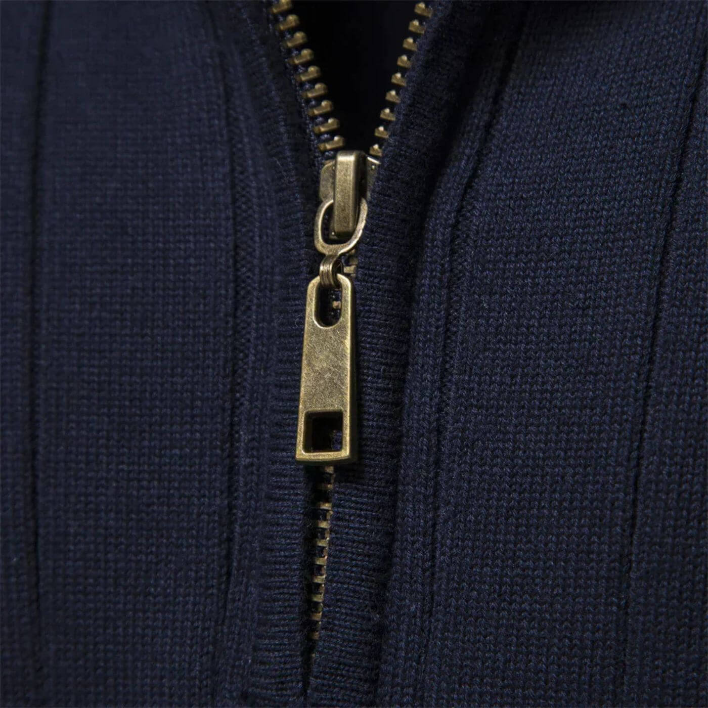 Henrik™ | Sweter z Półgolfem i Zamkiem