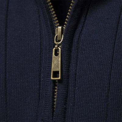 Henrik™ | Sweter z Półgolfem i Zamkiem