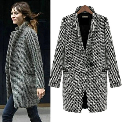Marlena™ | Stylowy Płaszcz w Pepitkę