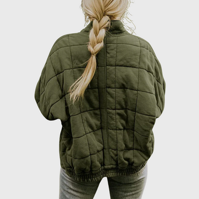 Natalia™ | Pikowana Kurtka w Swobodnym Stylu