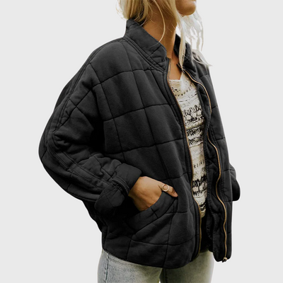 Natalia™ | Pikowana Kurtka w Swobodnym Stylu