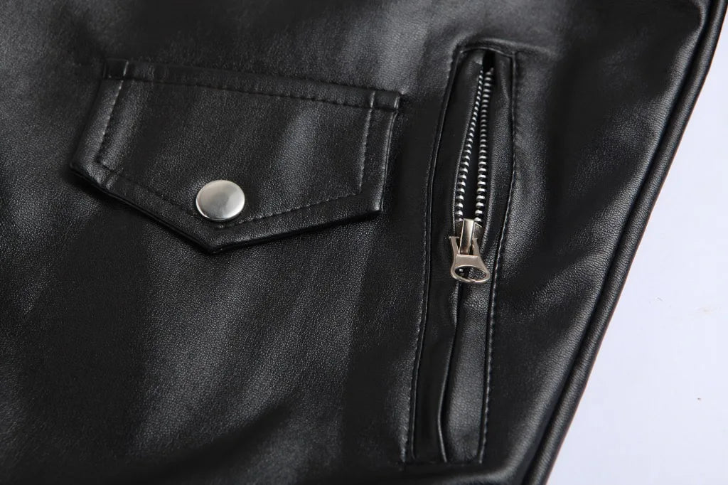 Marc™ | Klasyczna Kurtka Biker z Charakterem