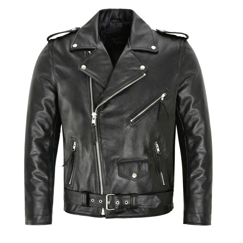 Marc™ | Klasyczna Kurtka Biker z Charakterem