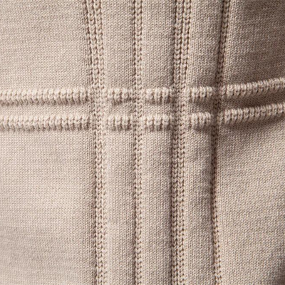 Dravien™ | Sweter Strukturalny z Okrągłym Kołnierzem