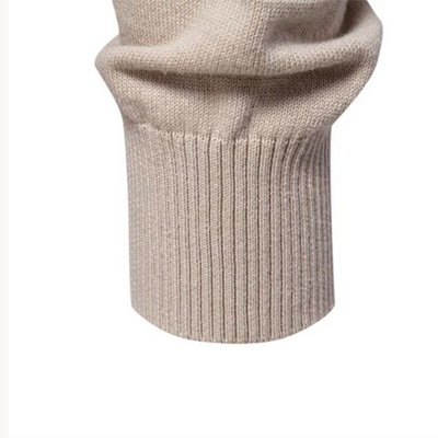 Dravien™ | Sweter Strukturalny z Okrągłym Kołnierzem