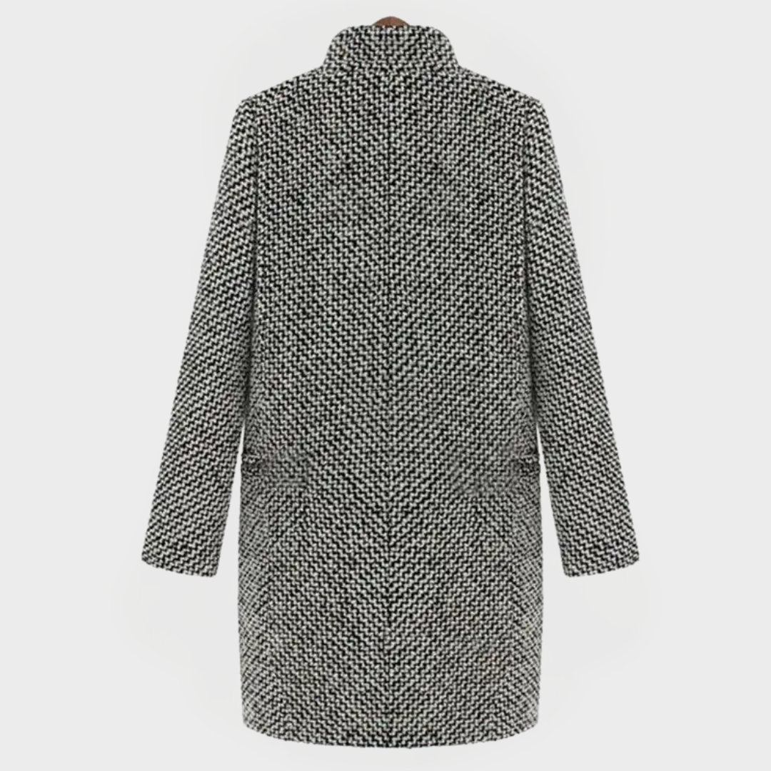 Marlena™ | Stylowy Płaszcz w Pepitkę