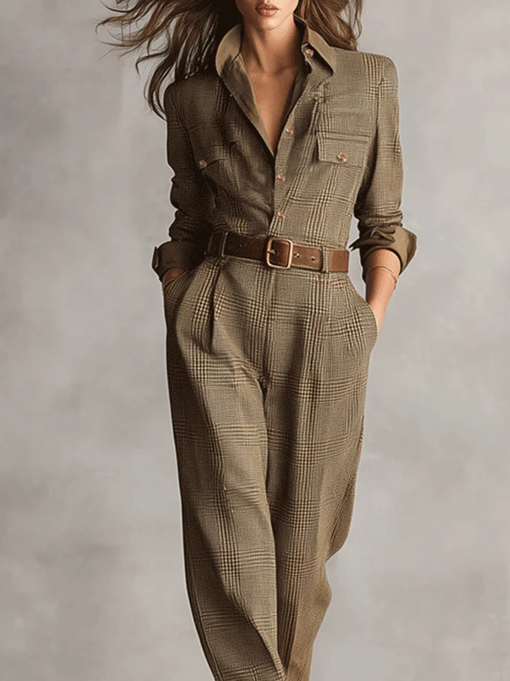 Pravina™ | Stylowy Kombinezon o Eleganckim Kroju