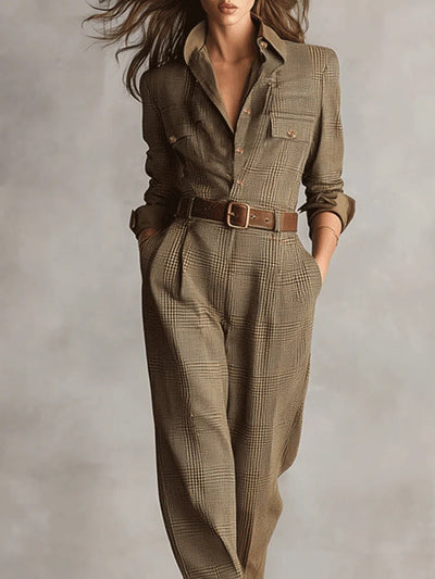 Pravina™ | Stylowy Kombinezon o Eleganckim Kroju