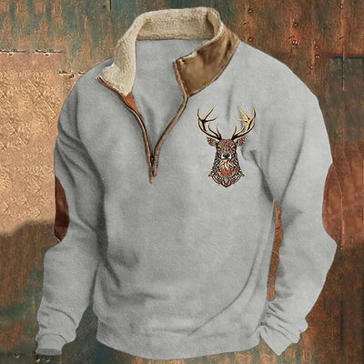 Aleksander™ | Sweter w stylu retro