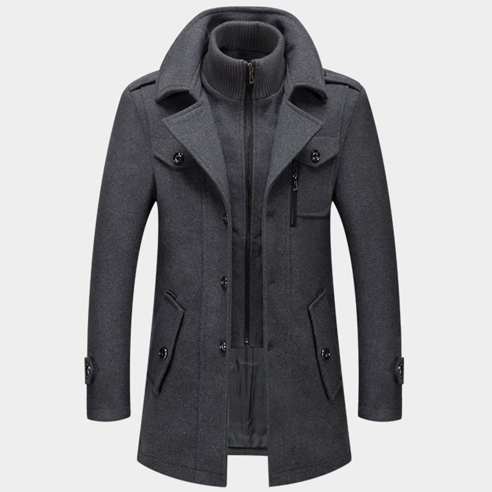 Renaud™ | Stylowy Płaszcz Męski z Charakterem
