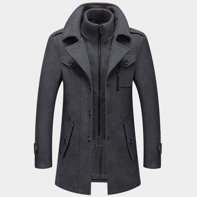 Renaud™ | Stylowy Płaszcz Męski z Charakterem