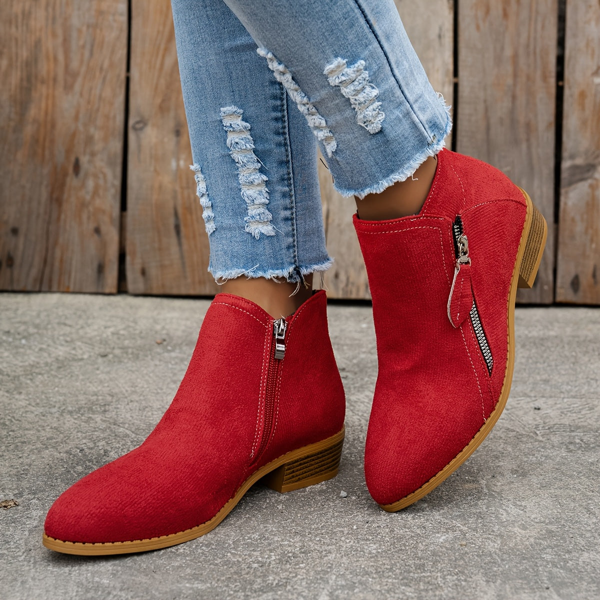 Zuzanna™ | Stylowe Botki z Nowoczesnym Akcentem