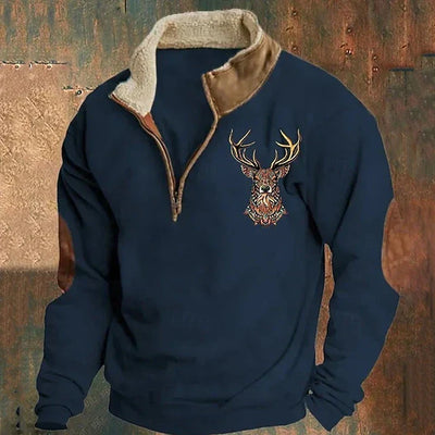 Aleksander™ | Sweter w stylu retro