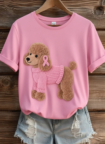 Wesaria™ | T-shirt z Uroczym Motywem Psa