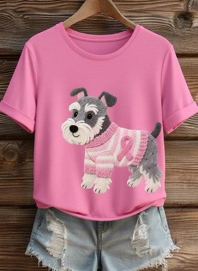 Wesaria™ | T-shirt z Uroczym Motywem Psa