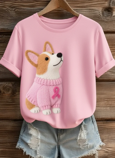 Wesaria™ | T-shirt z Uroczym Motywem Psa