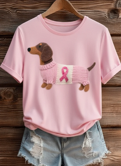 Wesaria™ | T-shirt z Uroczym Motywem Psa