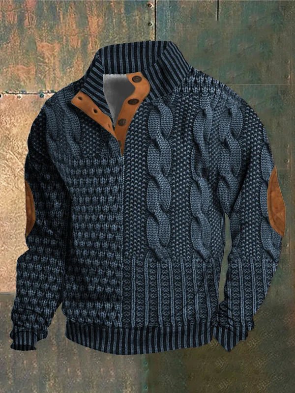 Antoni™ | Stylowy Sweter z Klasycznym Akcentem