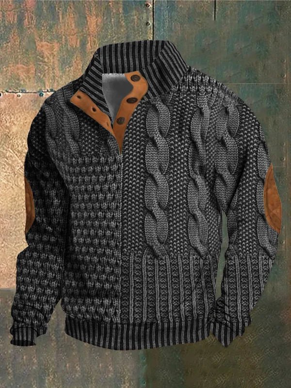 Antoni™ | Stylowy Sweter z Klasycznym Akcentem