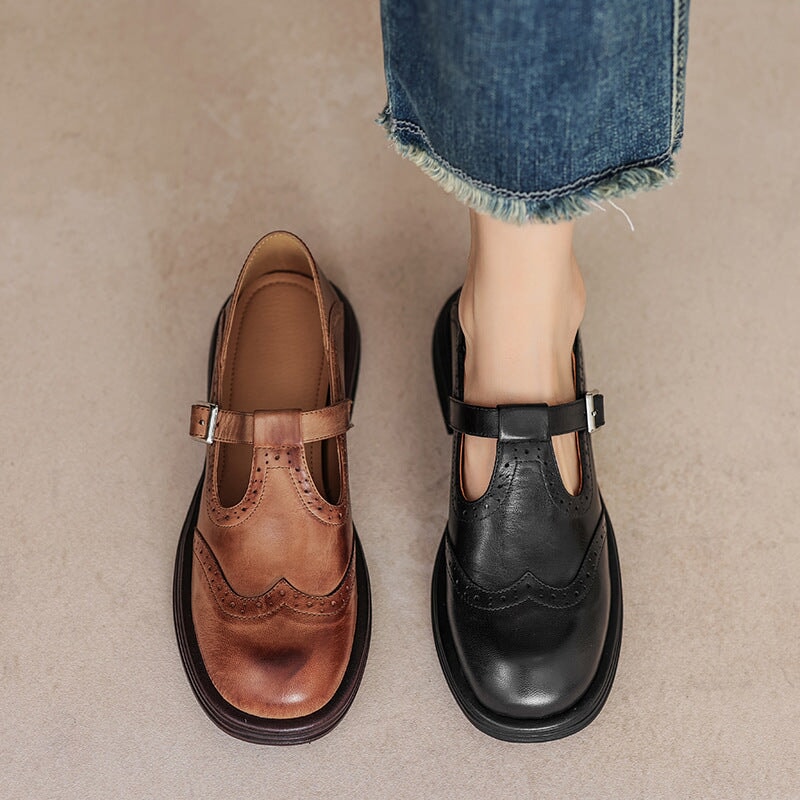 Thaïs™ | Stylowe Półbuty z Klasycznym Akcentem